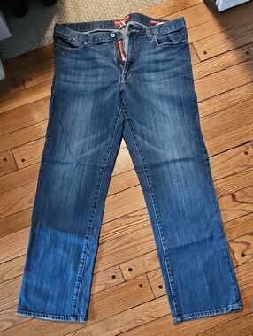 Lucky Brand Mens Denim Vintage Straight Leg Jeans, Size 36 W X 32L